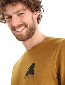 Icebreaker Tech Lite II Alp Ascension Merino Short Sleeve T-Shirt - Men's|-|T-shirt à Manches Courtes En Laine Mérinos Alp Ascension Tech Lite II - Homme -Icebreaker ICE IB0A56AA 7E 7EDetail2 20Clove 20 20Alp a3686faf f1d2 471b adf8 5ea6194e1ee0