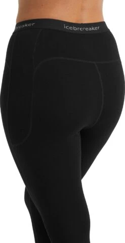 Icebreaker Merino Leggings - Women's|-|Legging Merino - Femme -Icebreaker ICE IB0A56B8 7E 7EDetail2 20Black 67743e6b 65f9 4d4b ad81 4bab479dca1e