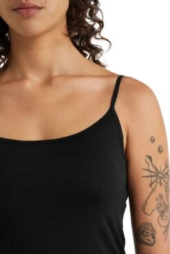 Icebreaker Siren Bra Cami Singlet - Women's|-|Bra Cami Singlet Siren - Femme -Icebreaker ICE IB0A56BL 7E 7EDetail2 20Black