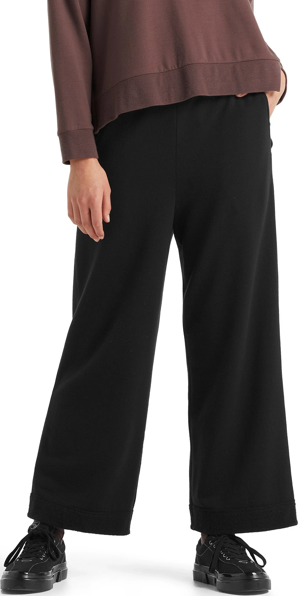 Icebreaker Dalston Wide Pants - Women's|-|Pantalon Large Dalston - Femme 7 Icebreaker Dalston Wide Pants - Women's|-|Pantalon Large Dalston - Femme - Image 5
