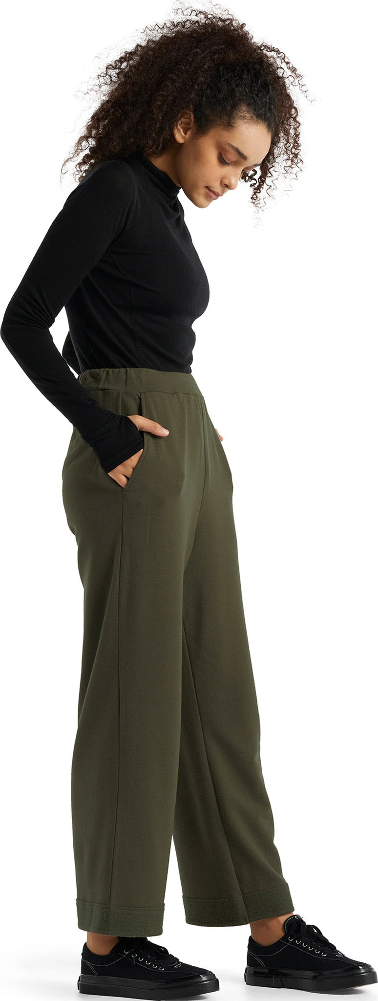 Icebreaker Dalston Wide Pants - Women's|-|Pantalon Large Dalston - Femme 6 Icebreaker Dalston Wide Pants - Women's|-|Pantalon Large Dalston - Femme - Image 4