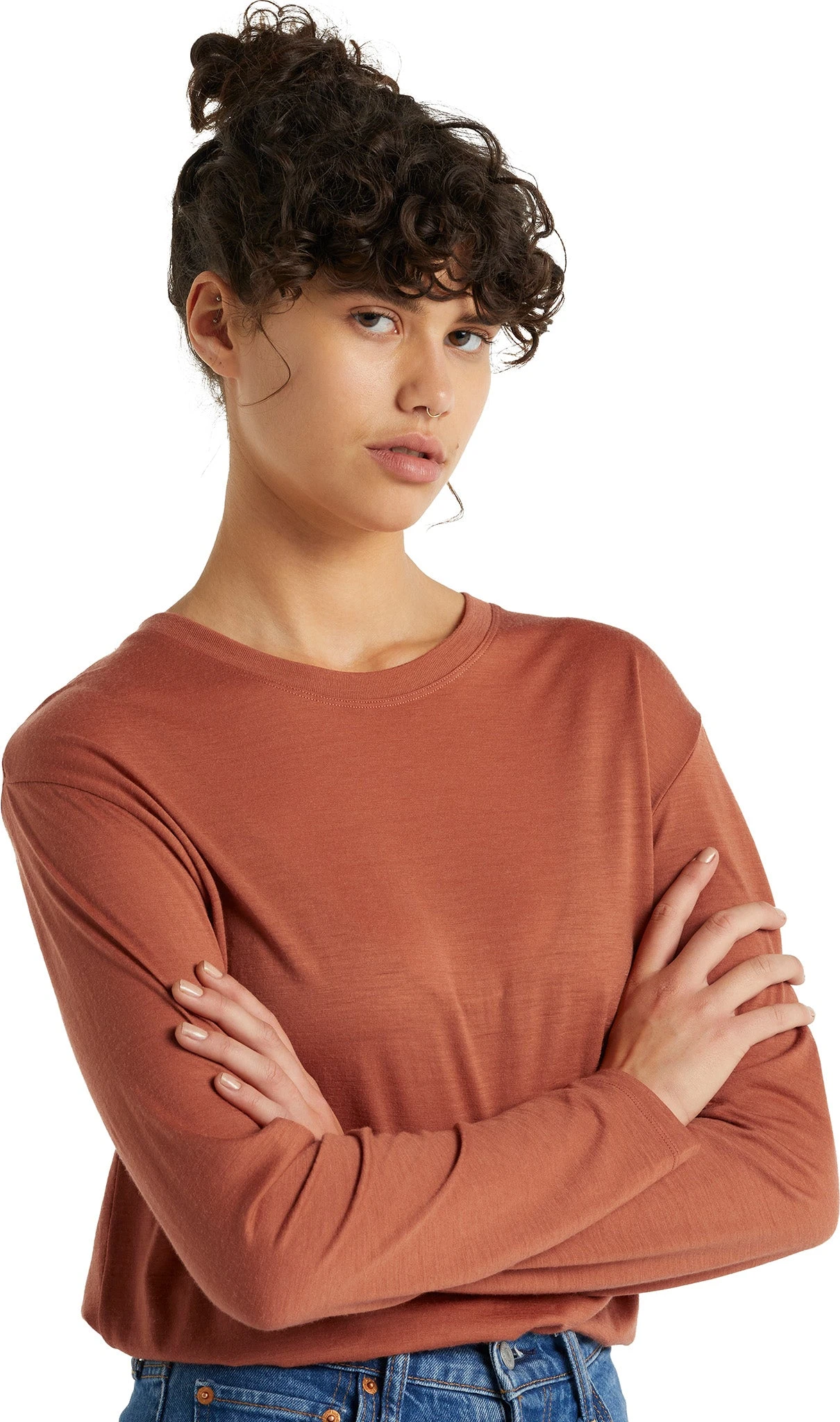 Icebreaker Granary LS Tee - Women's |-|T-shirt à Manches Longues Granary - Femme 17 Icebreaker Granary LS Tee - Women's |-|T-shirt à Manches Longues Granary - Femme - Image 15