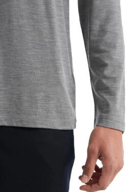 Icebreaker Granary Long Sleeve Pocket Tee - Men's|-|T-shirt à Poche Et Manches Longues Granary - Homme -Icebreaker ICE IB0A56CH 7E 7EDetail2 20Metro 20Heather ee8bdb1e 4bbd 4f7b aeaa 845ed4c63ab0