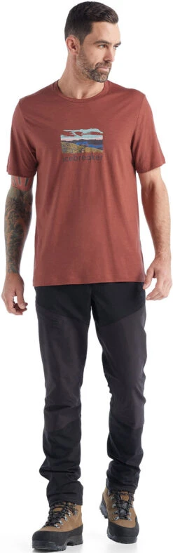 Icebreaker Tech Lite II Short Sleeve Tee - Men's|-|T-shirt à Manches Courtes Tech Lite II - Homme 30 Icebreaker Tech Lite II Short Sleeve Tee - Men's|-|T-shirt à Manches Courtes Tech Lite II - Homme -Icebreaker ICE IB0A56CN 7E 7EFront1 20Grape