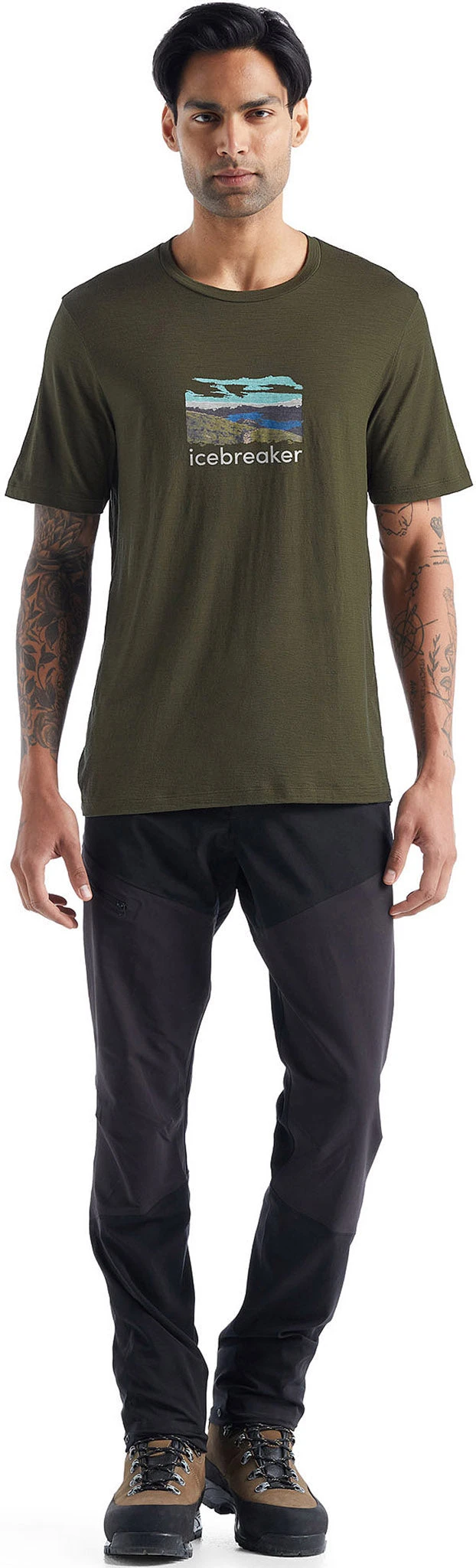 Icebreaker Tech Lite II Short Sleeve Tee - Men's|-|T-shirt à Manches Courtes Tech Lite II - Homme 12 Icebreaker Tech Lite II Short Sleeve Tee - Men's|-|T-shirt à Manches Courtes Tech Lite II - Homme - Image 10