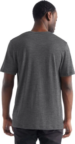 Icebreaker Tech Lite II Short Sleeve Tee - Men's|-|T-shirt à Manches Courtes Tech Lite II - Homme -Icebreaker ICE IB0A56CY 7E 7EBack 20Gritstone 20Heather c4e315ff 0b50 4d33 872e c968a18506fd