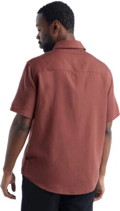 Icebreaker Steveston Short Sleeve Shirt - Men's|-|Chemise à Manches Courtes Steveston - Homme 26 Icebreaker Steveston Short Sleeve Shirt - Men's|-|Chemise à Manches Courtes Steveston - Homme -Icebreaker ICE IB0A56EG 7E 7EBack 20Grape