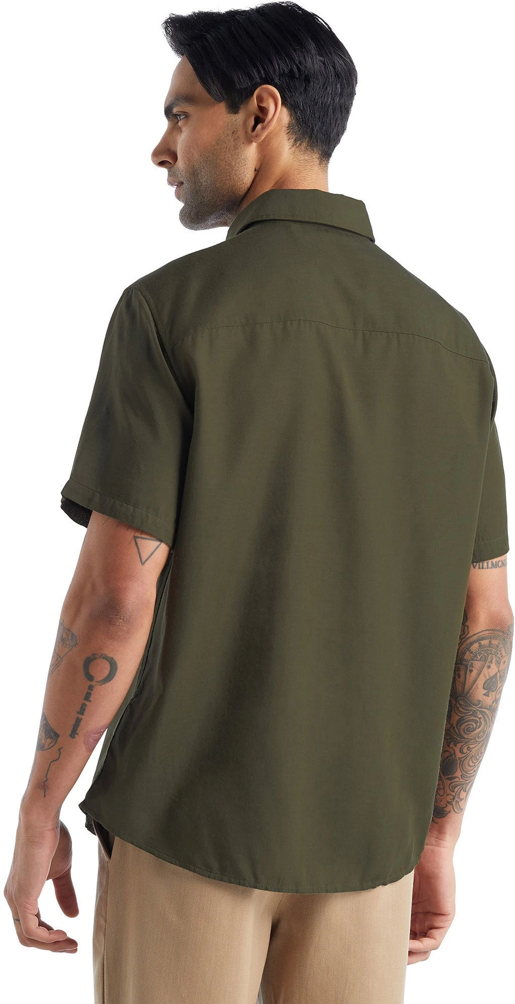 Icebreaker Steveston Short Sleeve Shirt - Men's|-|Chemise à Manches Courtes Steveston - Homme 20 Icebreaker Steveston Short Sleeve Shirt - Men's|-|Chemise à Manches Courtes Steveston - Homme - Image 18