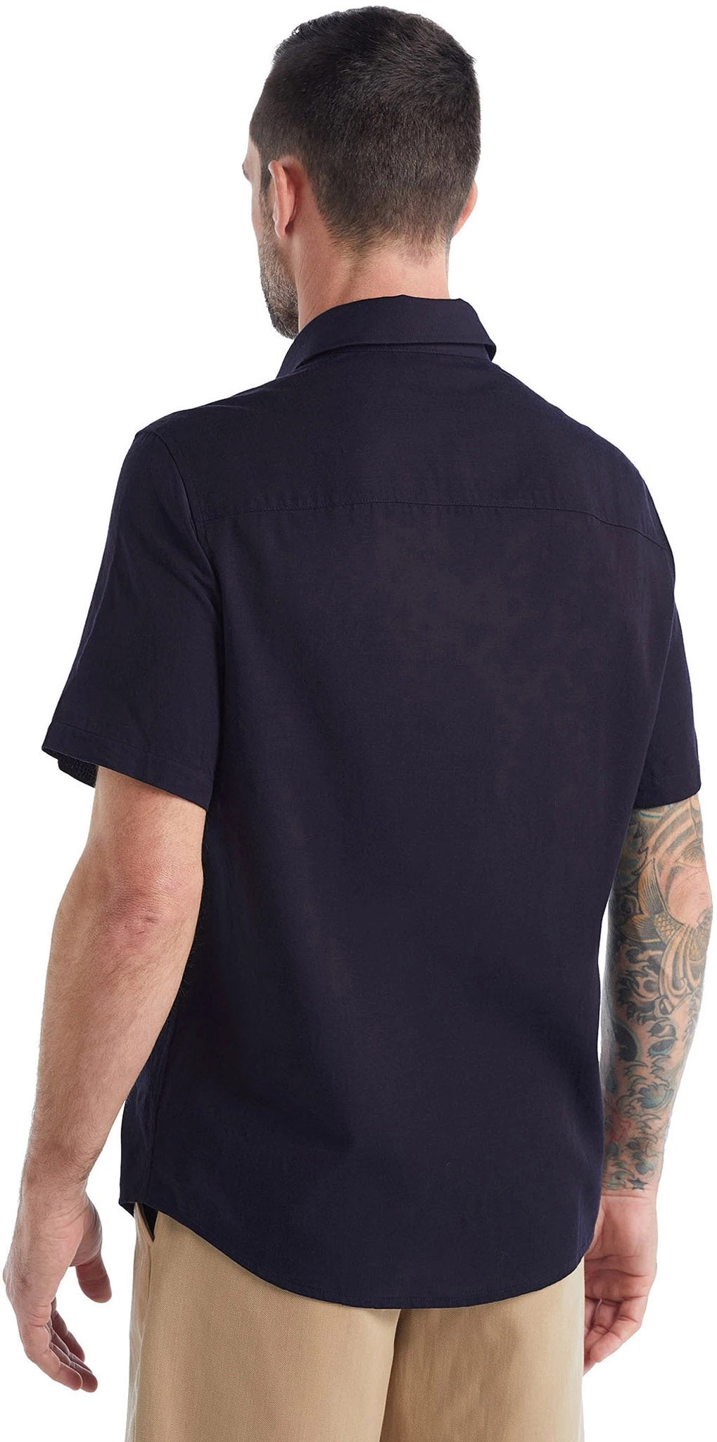 Icebreaker Steveston Short Sleeve Shirt - Men's|-|Chemise à Manches Courtes Steveston - Homme 21 Icebreaker Steveston Short Sleeve Shirt - Men's|-|Chemise à Manches Courtes Steveston - Homme - Image 19