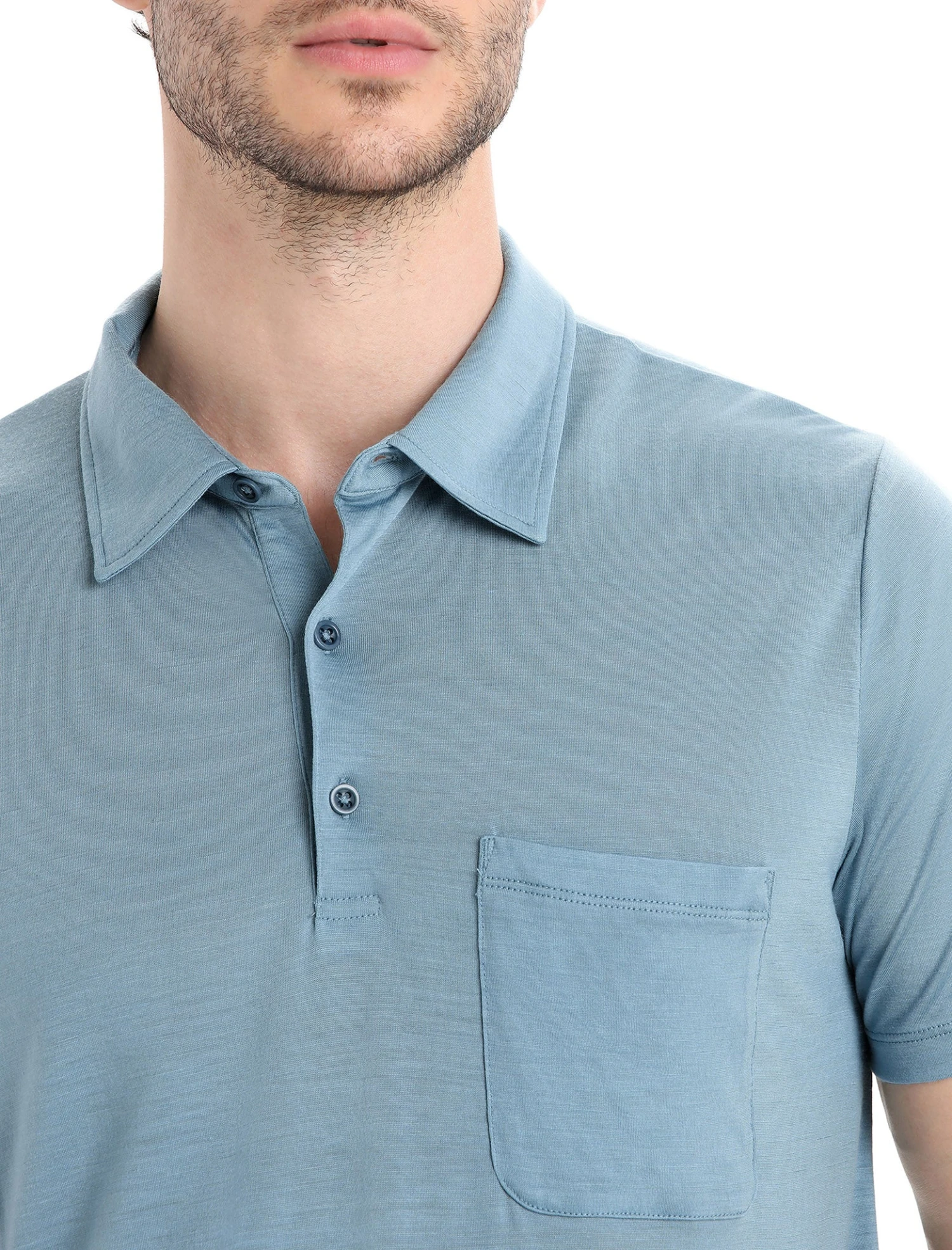 Icebreaker Drayden Short Sleeve Polo Tee - Men's|-|T-shirt Polo à Manches Courtes De Drayden - Homme 22 Icebreaker Drayden Short Sleeve Polo Tee - Men's|-|T-shirt Polo à Manches Courtes De Drayden - Homme - Image 20