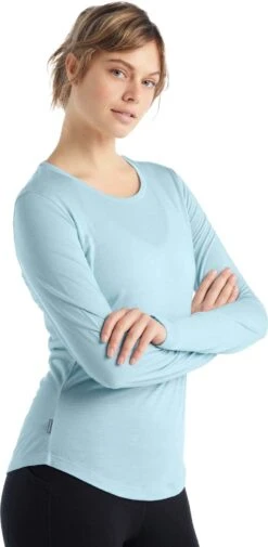 Icebreaker Sphere II Long Sleeves T-shirt - Women's|-|Haut à Manches Longues Sphere II - Femme 27 Icebreaker Sphere II Long Sleeves T-shirt - Women's|-|Haut à Manches Longues Sphere II - Femme -Icebreaker ICE IB0A56EJ 7E 7ESide 20Haze