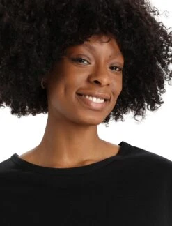 Icebreaker Granary SS Tee - Women's|-|T-shirt à Manches Courtes Granary - Femme 22 Icebreaker Granary SS Tee - Women's|-|T-shirt à Manches Courtes Granary - Femme -Icebreaker ICE IB0A56EM 7E 7EDetail1 20Black 67f0bf85 016c 4751 85ab efe89bf47831