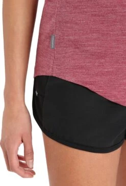 Icebreaker Sphere II Tank - Women's|-|Camisole Sphere II - Femme -Icebreaker ICE IB0A56EZ 7E 7EDetail2 20Cherry 20Heather e0b3c5dd d1f9 4c80 86ce 9a81813130be