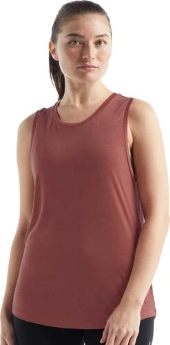 Icebreaker Sphere II Tank - Women's|-|Camisole Sphere II - Femme -Icebreaker ICE IB0A56EZ 7E 7EFront1 20Grape