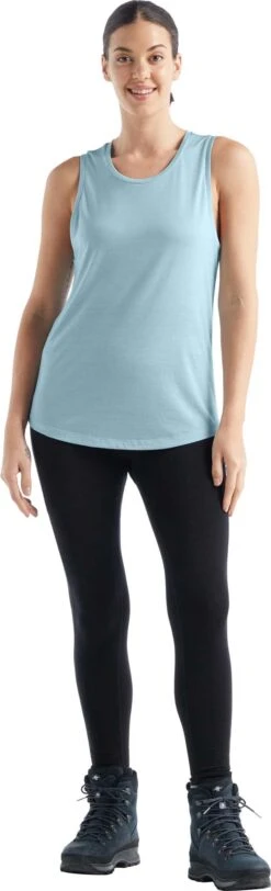 Icebreaker Sphere II Tank - Women's|-|Camisole Sphere II - Femme -Icebreaker ICE IB0A56EZ 7E 7EFront1 20Haze