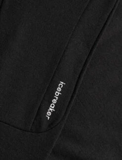 Icebreaker Quantum III Full Zip Merino Sweatshirt - Men's|-|Chandail De Mérinos à Glissière Quantum III - Homme -Icebreaker ICE IB0A56FP 7E 7EDetail5 20Black
