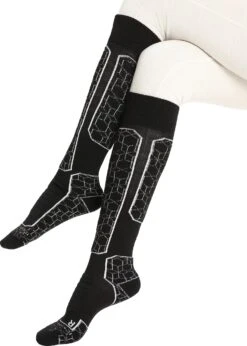Icebreaker Ski+ Medium OTC Socks - Women's|-|Chaussettes Ski+ Medium OTC - Femme 9 Icebreaker Ski+ Medium OTC Socks - Women's|-|Chaussettes Ski+ Medium OTC - Femme -Icebreaker ICE IB0A56GF 7E 7ESide 20Black 20 20Snow 67015e53 78bc 4668 b344 5905a5357b57