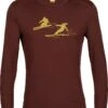Icebreaker 200 Oasis Long Sleeve Crewe Baselayer Top - Men's|-|Couche De Base à Manches Longues Et Col Rond 200 Oasis - Homme -Icebreaker ICE IB0A56HU 7EEspresso