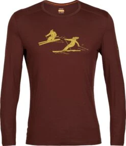 Icebreaker 200 Oasis Long Sleeve Crewe Baselayer Top - Men's|-|Couche De Base à Manches Longues Et Col Rond 200 Oasis - Homme