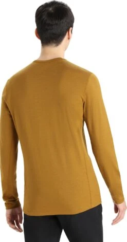 Icebreaker 200 Oasis Long Sleeve Crewe Baselayer Top - Men's|-|Couche De Base à Manches Longues Et Col Rond 200 Oasis - Homme -Icebreaker ICE IB0A56HU 7E 7EBack 20Clove