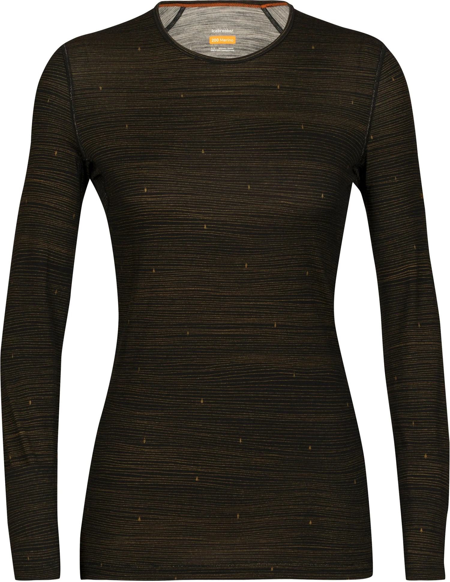Icebreaker 200 Oasis Long Sleeve Crewe Base Layer Top - Women's|-|Couche De Base à Manches Longues Et Col Rond 200 Oasis - Femme 4 Icebreaker 200 Oasis Long Sleeve Crewe Base Layer Top - Women's|-|Couche De Base à Manches Longues Et Col Rond 200 Oasis - Femme - Image 2