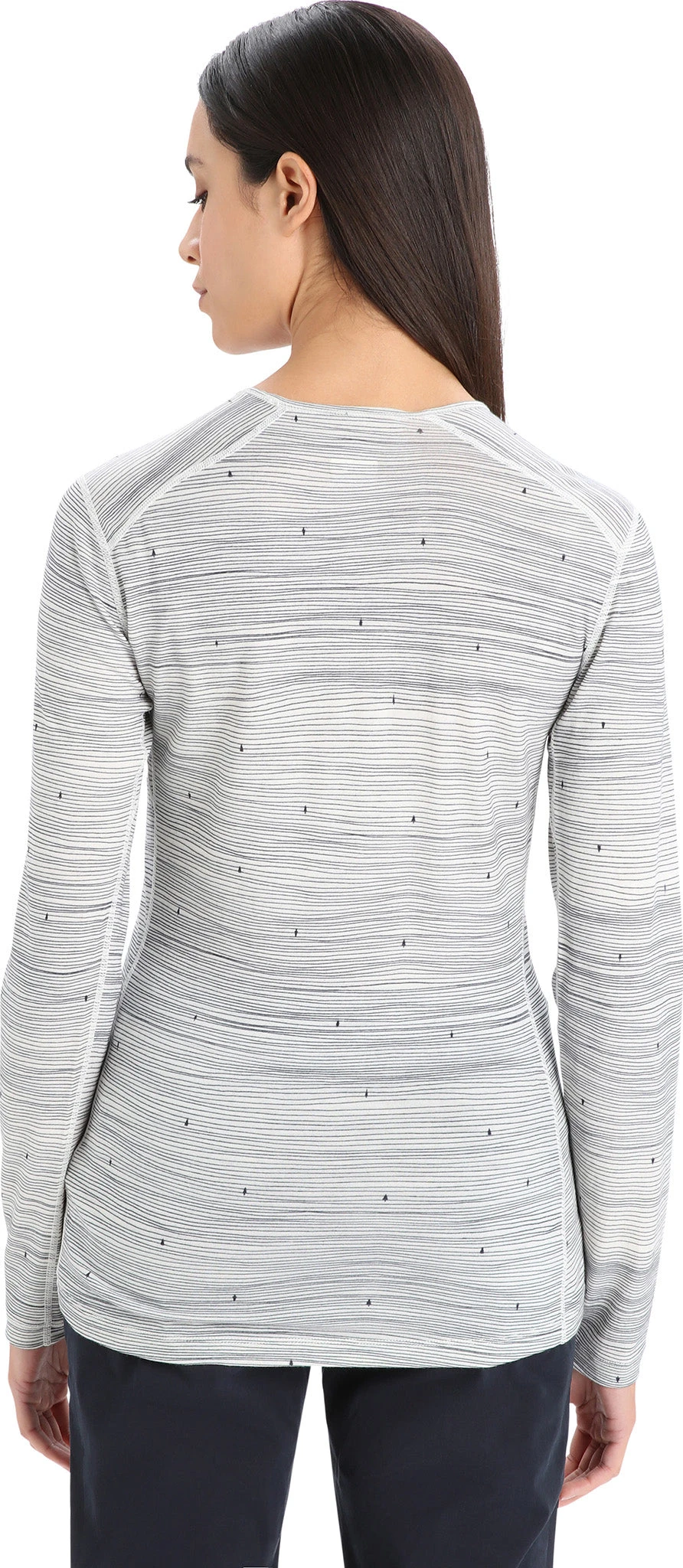 Icebreaker 200 Oasis Long Sleeve Crewe Base Layer Top - Women's|-|Couche De Base à Manches Longues Et Col Rond 200 Oasis - Femme 9 Icebreaker 200 Oasis Long Sleeve Crewe Base Layer Top - Women's|-|Couche De Base à Manches Longues Et Col Rond 200 Oasis - Femme - Image 7