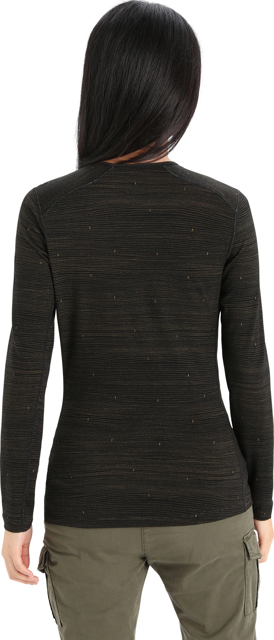 Icebreaker 200 Oasis Long Sleeve Crewe Base Layer Top - Women's|-|Couche De Base à Manches Longues Et Col Rond 200 Oasis - Femme 5 Icebreaker 200 Oasis Long Sleeve Crewe Base Layer Top - Women's|-|Couche De Base à Manches Longues Et Col Rond 200 Oasis - Femme - Image 3