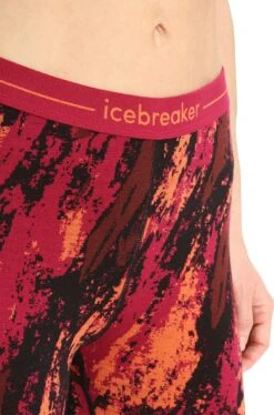 Icebreaker 250 Vertex Leggings - Women's |-|Legging 250 Vertex - Femme -Icebreaker ICE IB0A56ID 7E 7EDetail1 20Cherry 20 20Flash 20 20Black 20 20J