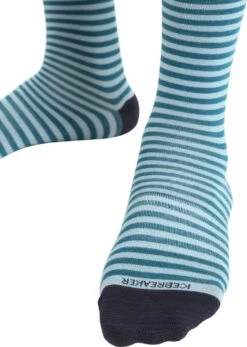 Icebreaker Lifestyle Fine Gauge Crew Stripe Socks - Men's|-|Chaussettes Lifestyle Fine Gauge Crew Stripe - Homme -Icebreaker ICE IB0A56KF 7E 7EDetail 20Astral 20Blue 20 20Midnight 20Navy