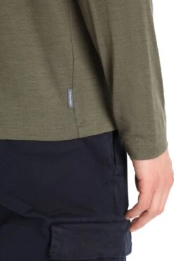 Icebreaker Tech Lite II Long Sleeve Merino Tee - Men's|-|T-shirt à Manches Longues En Mérinos Tech Lite II - Homme -Icebreaker ICE IB0A56KY 7E 7EDetail2 20Loden