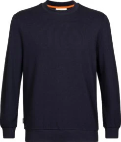 Icebreaker Central II Long Sleeve Sweatshirt - Men's|-|Chandail En Molleton Central II - Homme -Icebreaker ICE IB0A56KZ 7EMidnight 20Navy 7d7c37a6 1afb 4c52 b521 1509e9859a39