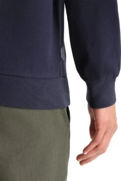 Icebreaker Central II Long Sleeve Sweatshirt - Men's|-|Chandail En Molleton Central II - Homme -Icebreaker ICE IB0A56KZ 7E 7EDetail1 20Midnight 20Navy ca420ea2 5cda 4bcb 9b36 a164f0ba788d