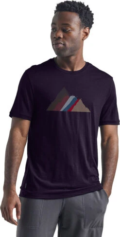 Icebreaker Spector Short Sleeve Crewe Seven Summits T-shirt - Men's|-|T-shirt Ras Du Cou à Manches Courtes Spector - Homme