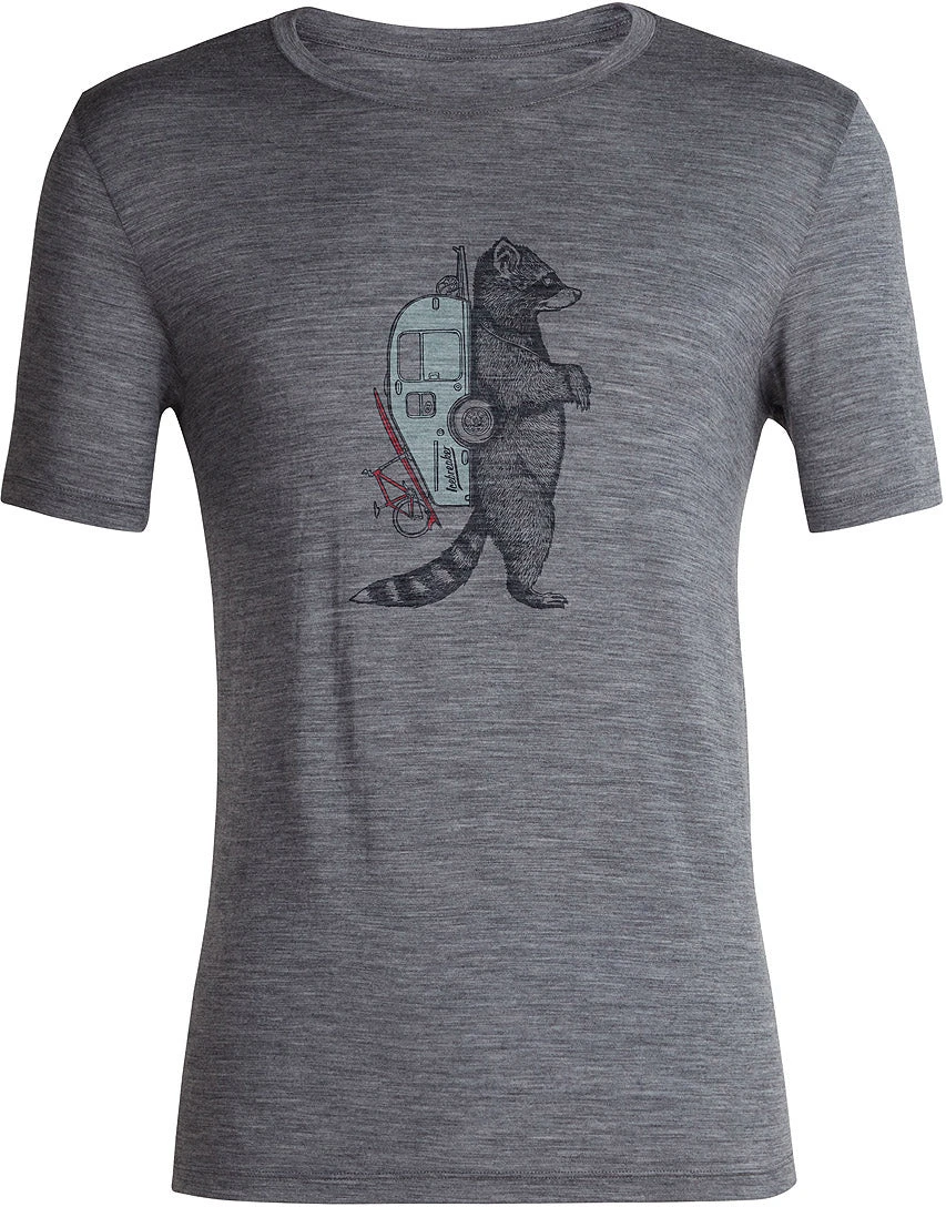 Icebreaker Tech Lite II Short Sleeve Tee - Men's|-|T-shirt à Manches Courtes Tech Lite II - Homme 4 Icebreaker Tech Lite II Short Sleeve Tee - Men's|-|T-shirt à Manches Courtes Tech Lite II - Homme - Image 2