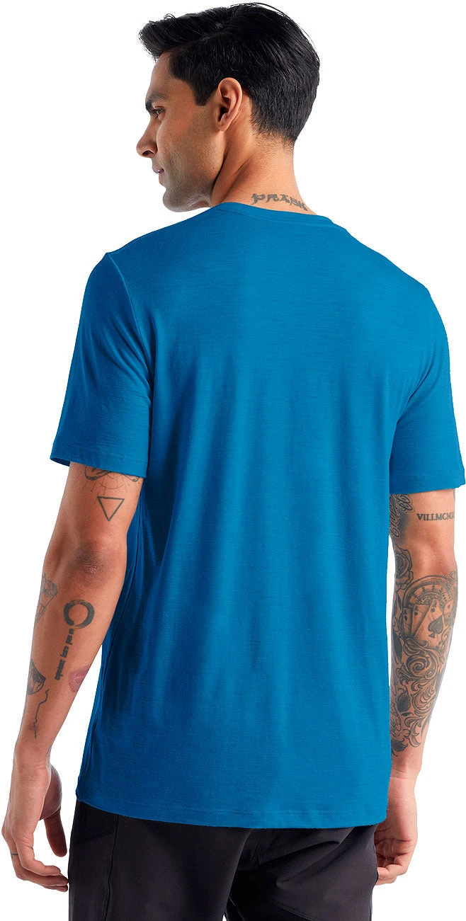 Icebreaker Tech Lite II Short Sleeve Tee - Men's|-|T-shirt à Manches Courtes Tech Lite II - Homme 5 Icebreaker Tech Lite II Short Sleeve Tee - Men's|-|T-shirt à Manches Courtes Tech Lite II - Homme - Image 3