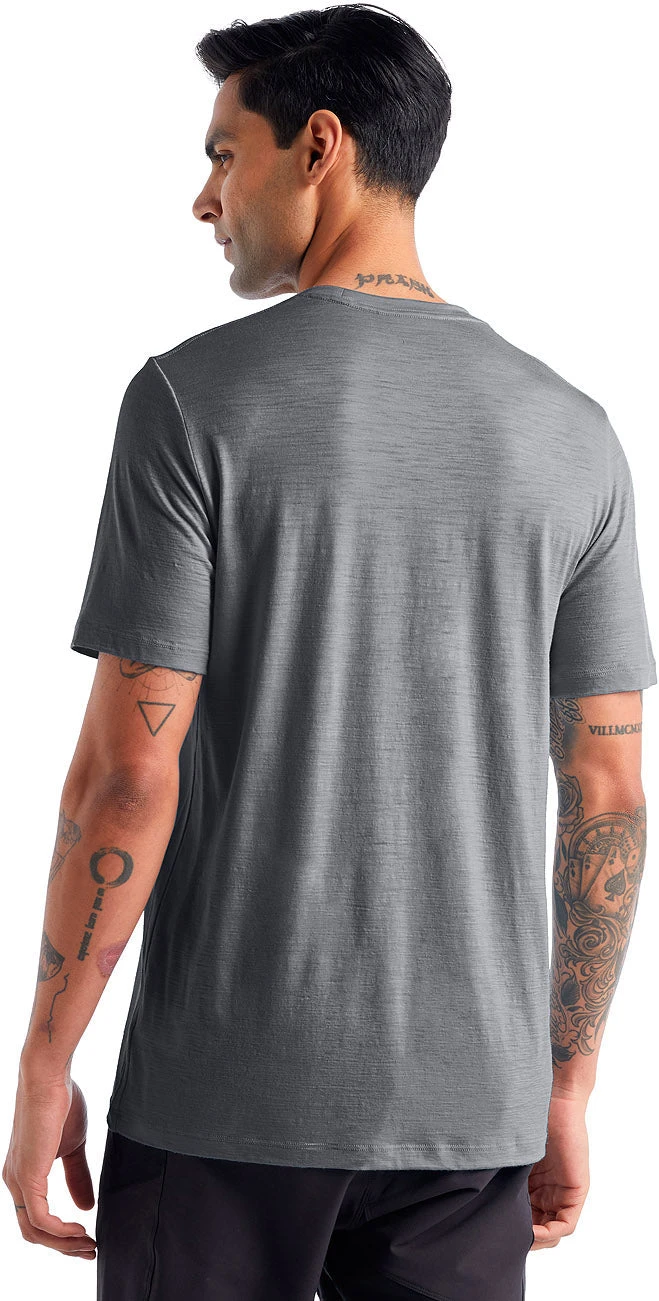 Icebreaker Tech Lite II Short Sleeve Tee - Men's|-|T-shirt à Manches Courtes Tech Lite II - Homme 7 Icebreaker Tech Lite II Short Sleeve Tee - Men's|-|T-shirt à Manches Courtes Tech Lite II - Homme - Image 5