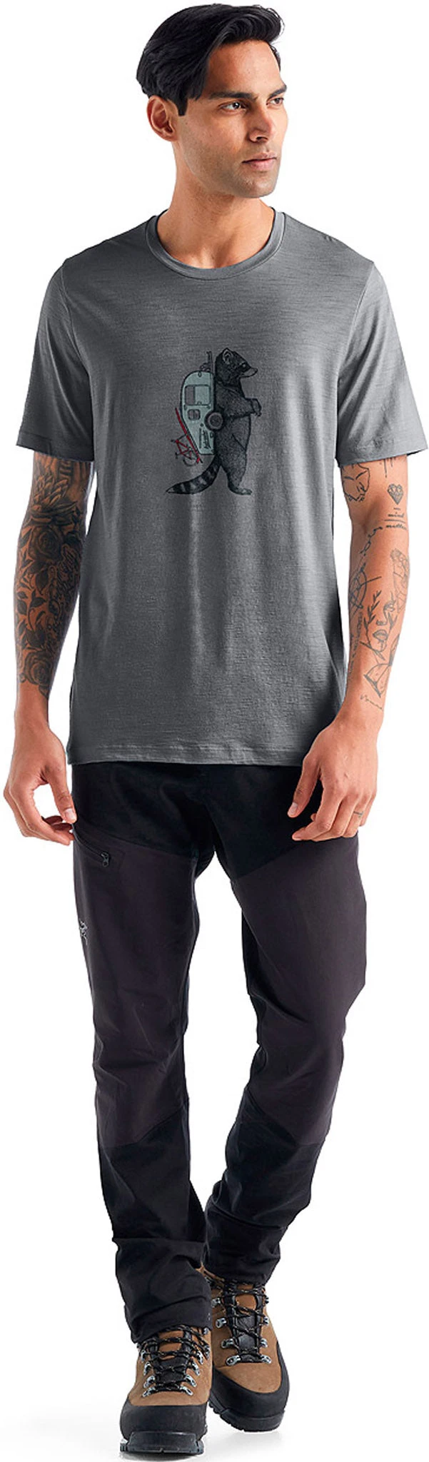 Icebreaker Tech Lite II Short Sleeve Tee - Men's|-|T-shirt à Manches Courtes Tech Lite II - Homme 8 Icebreaker Tech Lite II Short Sleeve Tee - Men's|-|T-shirt à Manches Courtes Tech Lite II - Homme - Image 6