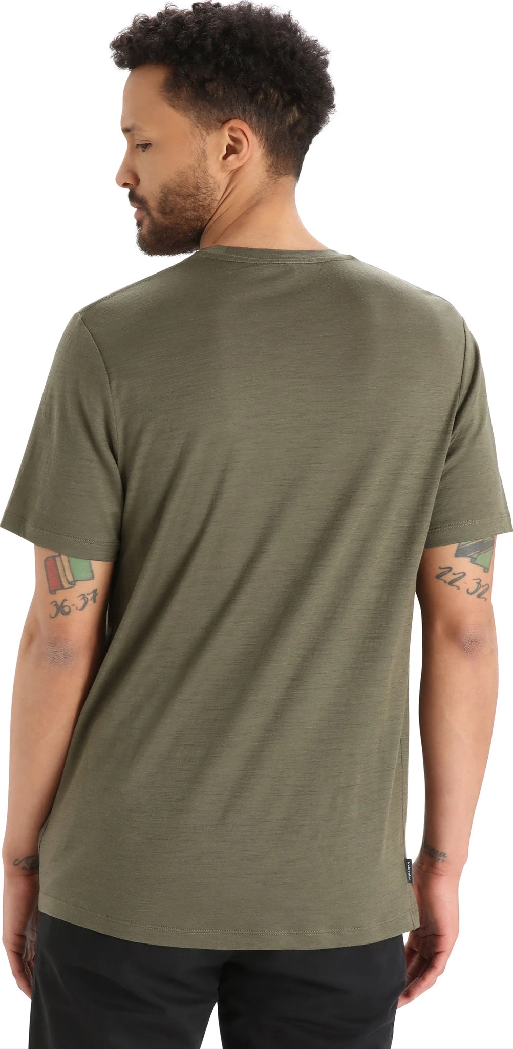 Icebreaker Tech Lite II Ski Stripes Merino Short Sleeve T-Shirt - Men's|-|T-shirt à Manches Courtes En Laine Mérinos Ski Stripes Tech Lite II - Homme 16 Icebreaker Tech Lite II Ski Stripes Merino Short Sleeve T-Shirt - Men's|-|T-shirt à Manches Courtes En Laine Mérinos Ski Stripes Tech Lite II - Homme - Image 14