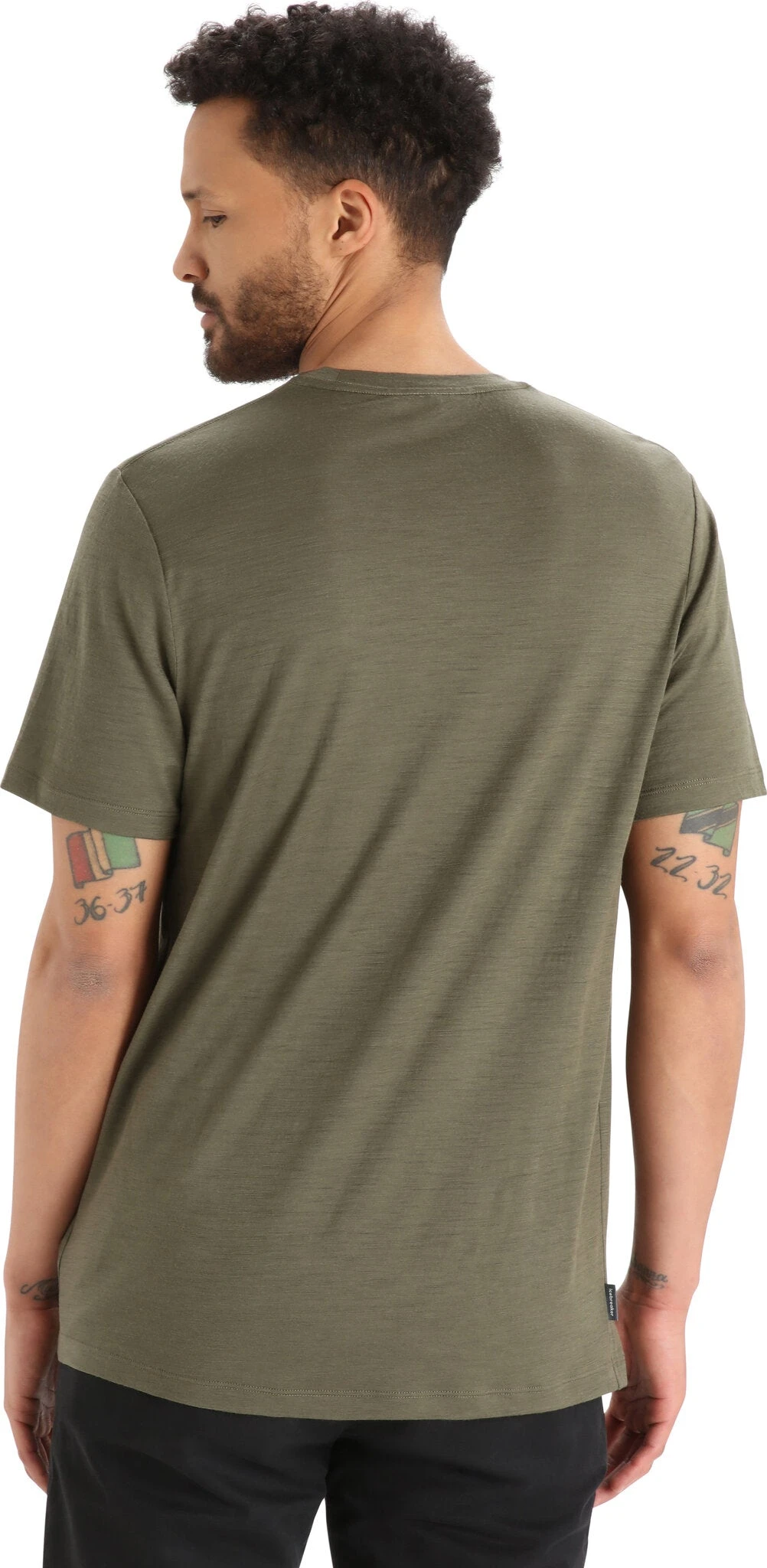 Icebreaker Tech Lite II Ski Stripes Merino Short Sleeve T-Shirt - Men's|-|T-shirt à Manches Courtes En Laine Mérinos Ski Stripes Tech Lite II - Homme 8 Icebreaker Tech Lite II Ski Stripes Merino Short Sleeve T-Shirt - Men's|-|T-shirt à Manches Courtes En Laine Mérinos Ski Stripes Tech Lite II - Homme - Image 6