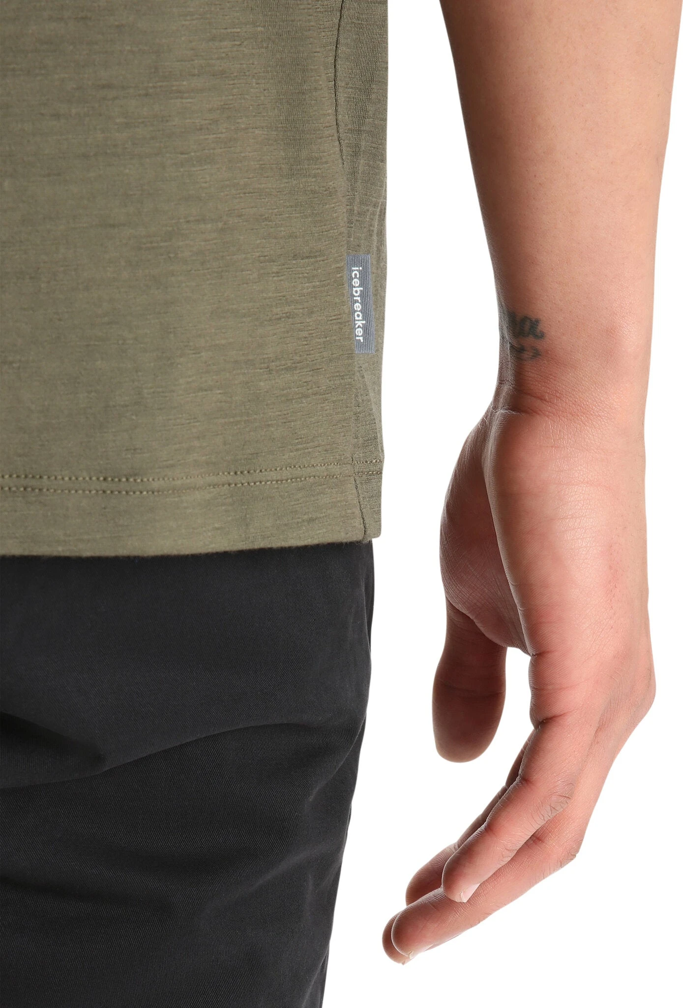 Icebreaker Tech Lite II Ski Stripes Merino Short Sleeve T-Shirt - Men's|-|T-shirt à Manches Courtes En Laine Mérinos Ski Stripes Tech Lite II - Homme 9 Icebreaker Tech Lite II Ski Stripes Merino Short Sleeve T-Shirt - Men's|-|T-shirt à Manches Courtes En Laine Mérinos Ski Stripes Tech Lite II - Homme - Image 7