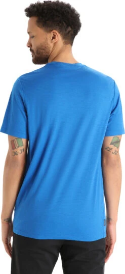 Icebreaker Tech Lite II Skiing Yeti Merino Short Sleeve T-Shirt - Men's|-|T-shirt à Manches Courtes En Laine Mérinos Skiing Yeti Tech Lite II - Homme -Icebreaker ICE IB0A56YET 7E 7EBack 20Lazurite d52ba908 5357 4a12 8a8b 9f0e5503e14a
