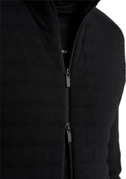 Icebreaker ZoneKnit LS Zip Hoodie - Men's|-|Chandail à Capuchon Glissière à Manches Longues ZoneKnit - Homme -Icebreaker ICE IB0A59HH 7E 7EDetail 20Black