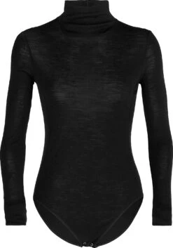 Icebreaker Merino Queens Long Sleeve High Neck Bodysuit - Women's|-|Justaucorps à Col Montant Et Manches Longues Queens - Femme