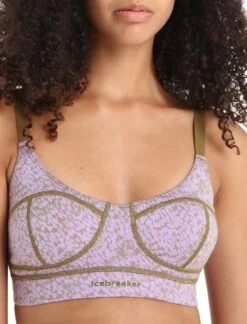 Icebreaker Queens Clasp Bra - Women's|-|Soutien-gorge à Fermoir Queens - Femme 35 Icebreaker Queens Clasp Bra - Women's|-|Soutien-gorge à Fermoir Queens - Femme -Icebreaker ICE IB0A59HR 7E 7EFront 20Algae 20 20Purple 20Gaze 20 20AOP