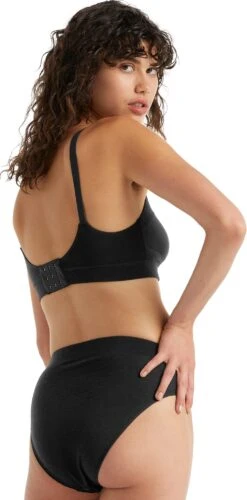 Icebreaker Queens Clasp Bra - Women's|-|Soutien-gorge à Fermoir Queens - Femme 30 Icebreaker Queens Clasp Bra - Women's|-|Soutien-gorge à Fermoir Queens - Femme -Icebreaker ICE IB0A59HR 7E 7ESide 20Black