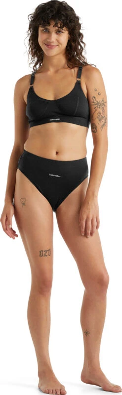 Icebreaker Queens Clasp Bra - Women's|-|Soutien-gorge à Fermoir Queens - Femme 23 Icebreaker Queens Clasp Bra - Women's|-|Soutien-gorge à Fermoir Queens - Femme -Icebreaker ICE IB0A59HR 7E 7EStandard 20Outfit 20Black