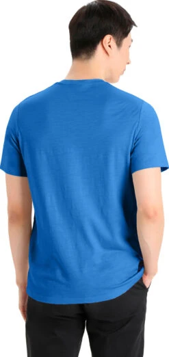 Icebreaker Tech Lite II Short Sleeve Tee - Men's|-|T-shirt à Manches Courtes Tech Lite II - Homme -Icebreaker ICE IB0A59IY 7E 7EBack 20Lazurite