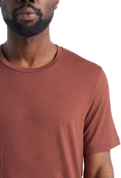 Icebreaker Tech Lite II Short Sleeve Tee - Men's|-|T-shirt à Manches Courtes Tech Lite II - Homme -Icebreaker ICE IB0A59IY 7E 7EDetail 20Grape