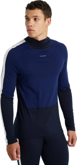 Icebreaker 200 Sonebula LS Crewe Base Layer Top - Men's|-|Couche De Base à Manches Longues Et Col Rond 200 Sonebula - Homme -Icebreaker ICE IB0A59JT 7E 7EFront 20Midnight 20Navy 3f0c21ba c012 4606 b982 b049c57a98d5
