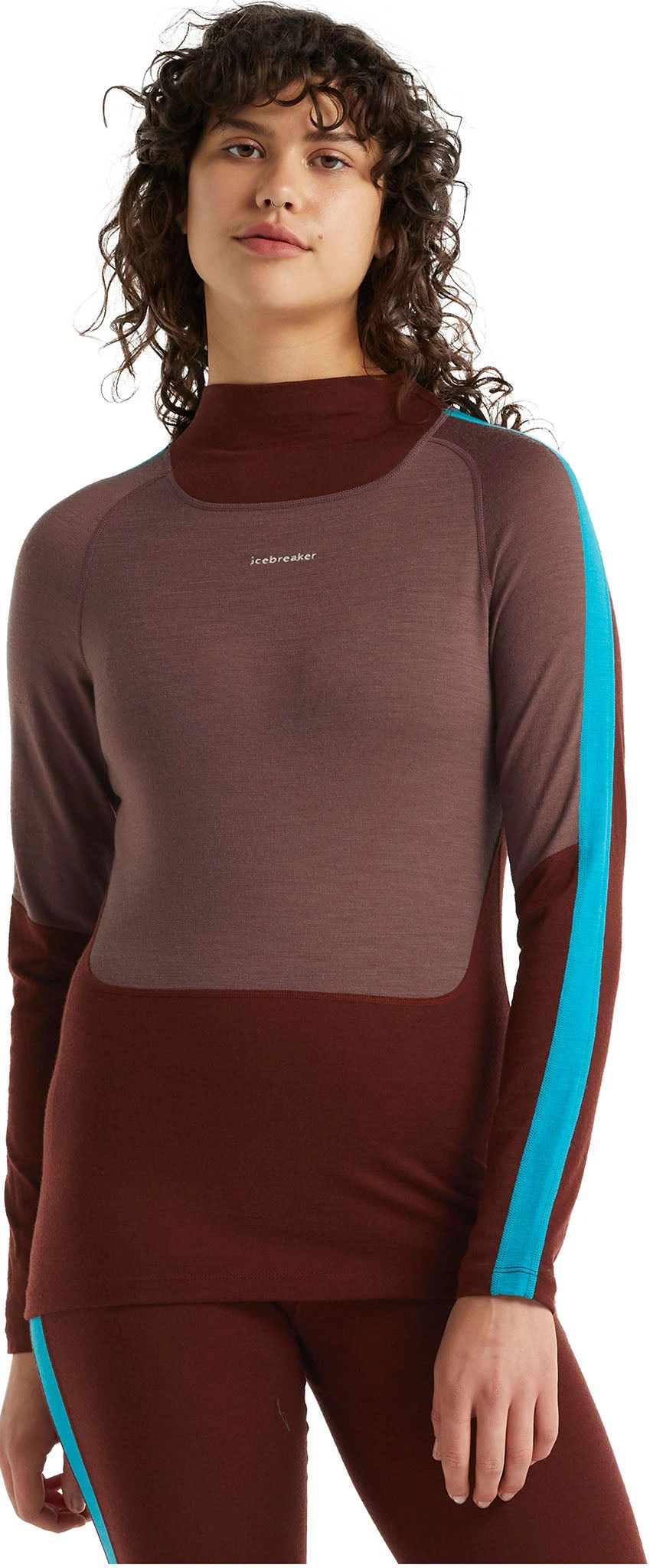 Icebreaker 200 Sonebula LS Crewe Base Layer Top - Women's|-|Couche De Base à Manches Longues Et Col Rond 200 Sonebula - Femme 11 Icebreaker 200 Sonebula LS Crewe Base Layer Top - Women's|-|Couche De Base à Manches Longues Et Col Rond 200 Sonebula - Femme - Image 9